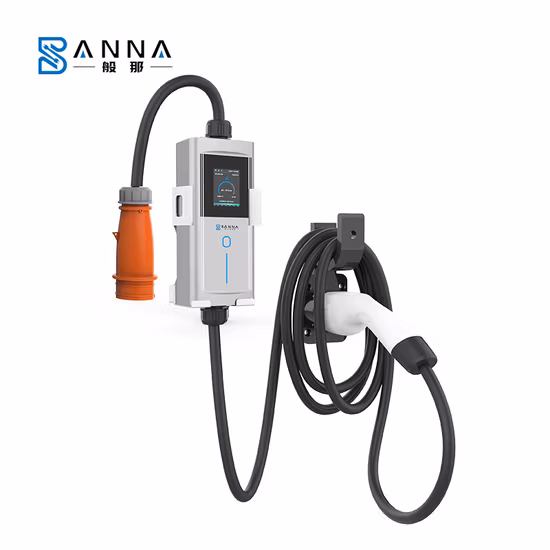 7kw 3.5kw 16A 32A SAE J1772 Tipo 1 Luz indicadora Cargador portátil para vehículos eléctricos para automóviles Cargador EV