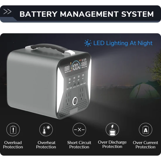 Batería de almacenamiento de 1000 W/central eléctrica portátil con enchufe estadounidense-Ua1101L